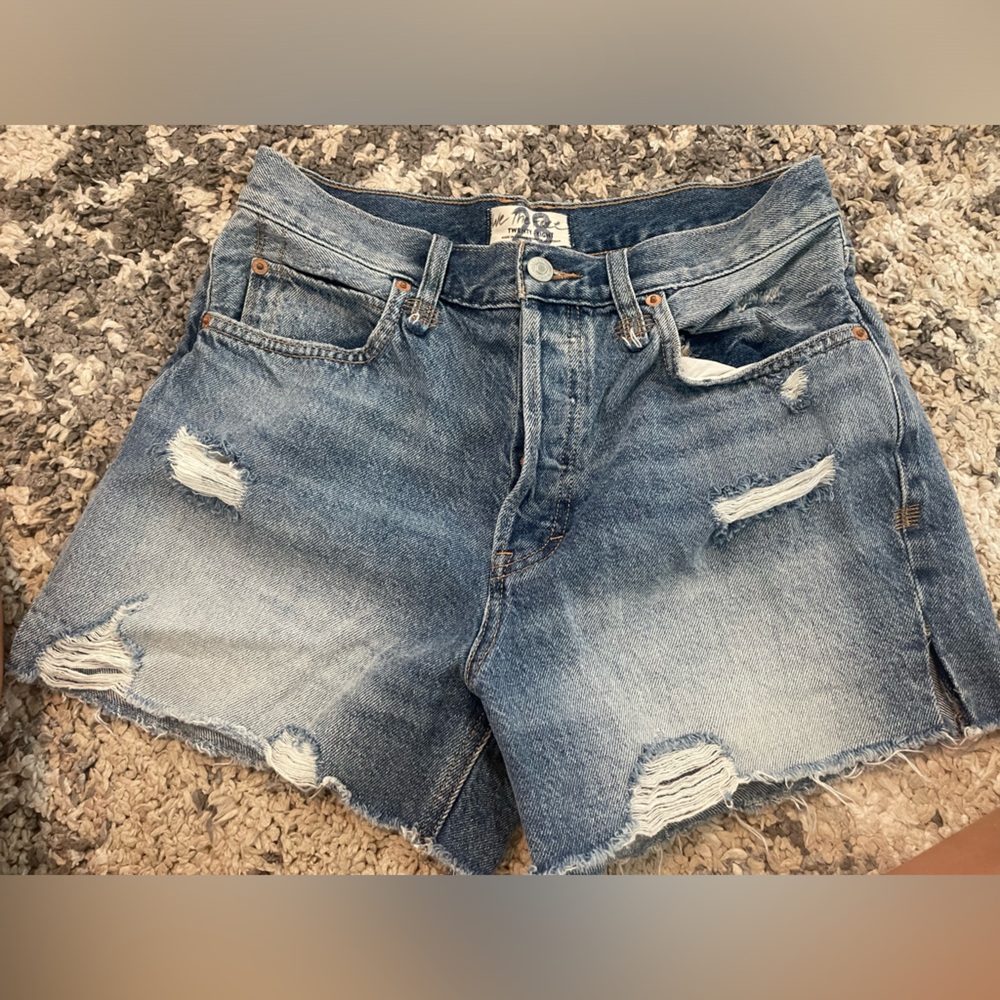 Free People Jean Shorts